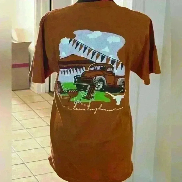 Texas Longhorns Short Sleeve Graphic Tee - Picture 2 of 3